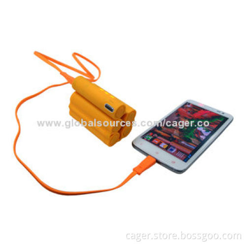 Cager B18 Outdoor Traveling Portable Mobile Charger, 10,400mAh Capacity